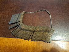 Vintage Chevrolet Original Brass Master Key Set From Mid 60s Vintage Chevrolet Original Brass Master Key Set From Mid 60s
