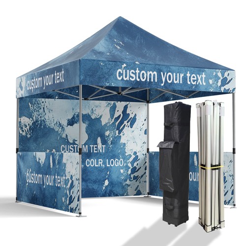 Custom Canopy Tent 10x10 –Personalized Event Tent Weddings Parties Fairs Design - Picture 12 of 17