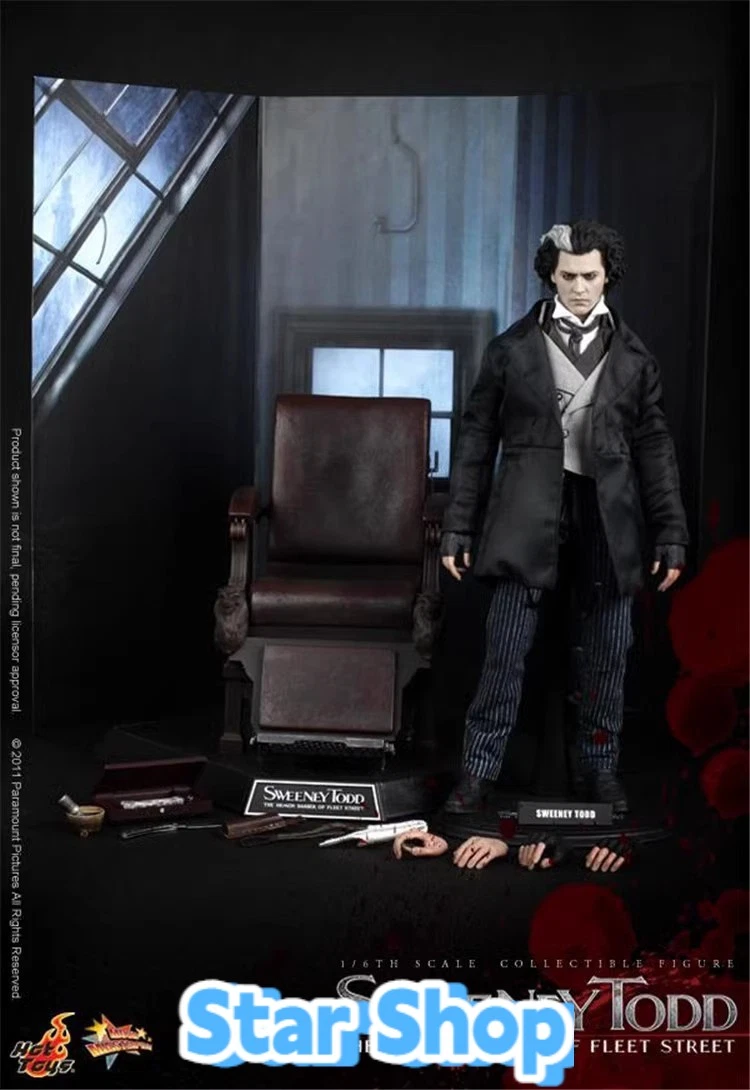sweeney todd フィギュア　ビックサイズ　新品未使用未開封 hot toys sweeney todd products for sale | eBay