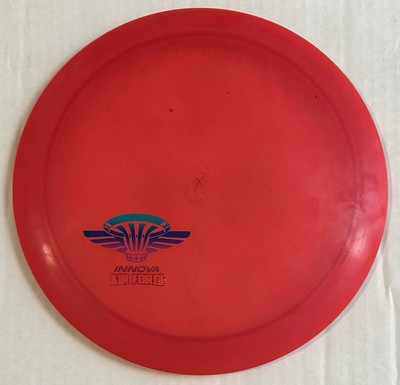 Innova Champion Orc PFN w/ Patent # Red w/ Team Air Force Stamp Disc Golf Driver