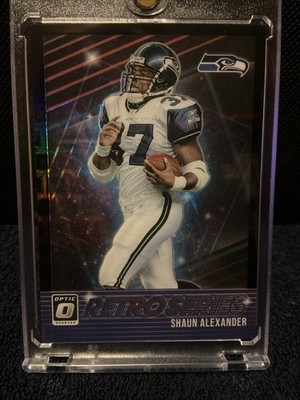 Shaun Alexander Numbered /25 Black Pandora - ZERO SALES (see pics) GRADE IT PLZ