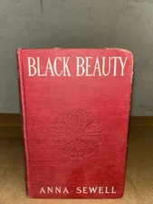 1940’s Black Beauty By Anna Sewell Hardcover Mershon Co Edition