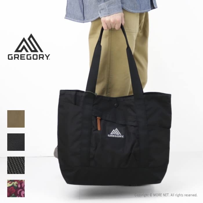 Gregory V2 Mighty Tote Bag Cordura Ballistic Black Free