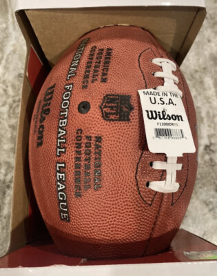 記念グッズ Wilson NFL AUTHENTIC GAME BALL THE DUKE Amazon.com: Wilson “The Duke” NFL Official Authentic Leather