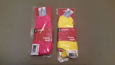 new reebok crossfit no show cool max active socks.  3 pair.