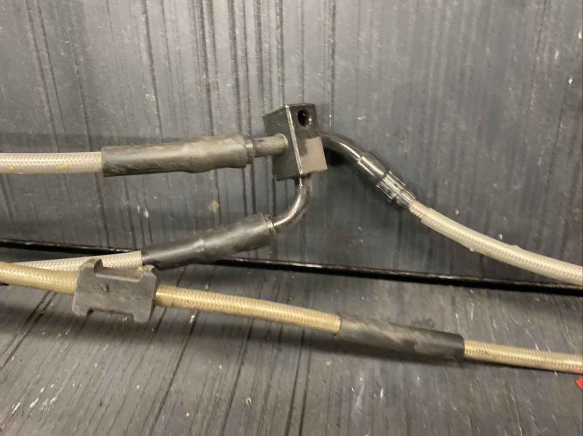 2020 Kawasaki Ninja ZX10R steel braided brake lines OEM