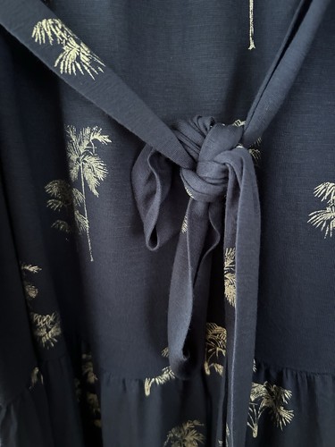 Fat Face Nita Foil Palm Tree Soft Feel Jersey Long Dress Size 10 BNWT RRP £49.50 - Picture 9 of 13