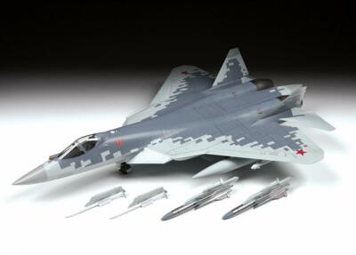 zvezda ズベズダ 1/48 Su-57 Zvezda 1/48 Su-57 Felon | Model Paint Solutions