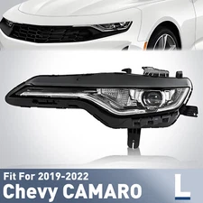 LED Headlight For 2019-2022 Chevy Camaro W/ LED DRL Projector Driver Side