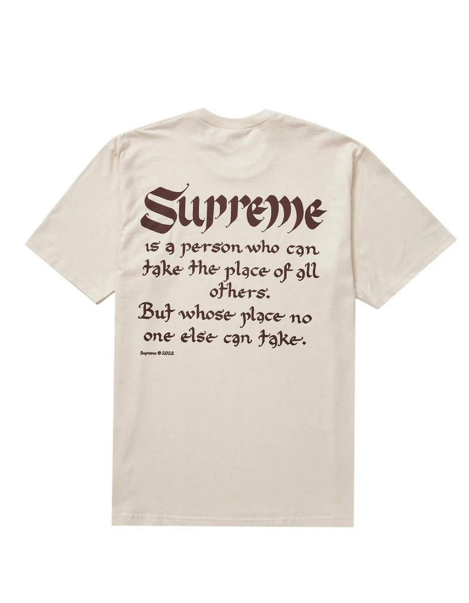 Supreme Person Tee White Men's - SS22 - US