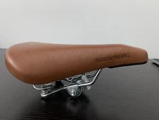 MICARGI BLACK/SILVER BICYCLE BIKE SEAT SADDLE APPROX EUC Shock Springs