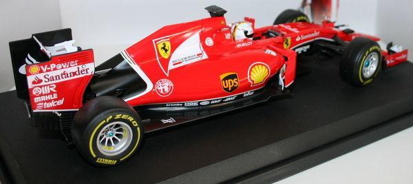 ミニカー Bburago Ferrari 1/18 S F15 T S. Vettel Bburago Sebastian Vettel 1:18 Scale Diecast Racing Cars for