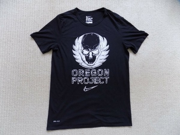 MENS M MEDIUM NIKE RUNNING OREGON PROJECT T SHIRT BLACK WHITE dri fit ORPJT slim - vuzk.de