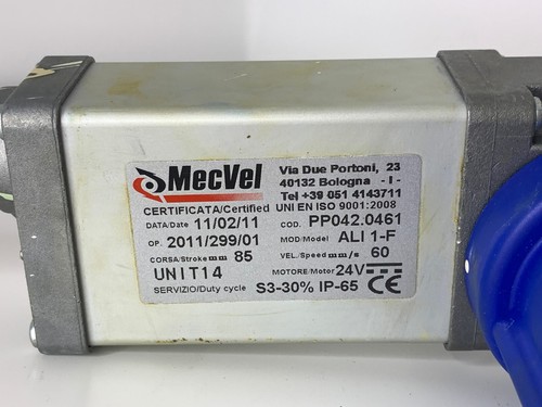 MecVel ALI1-F Linear Actuator 12–24V DC Motor OEM from COROB D600 NMP - Picture 2 of 11