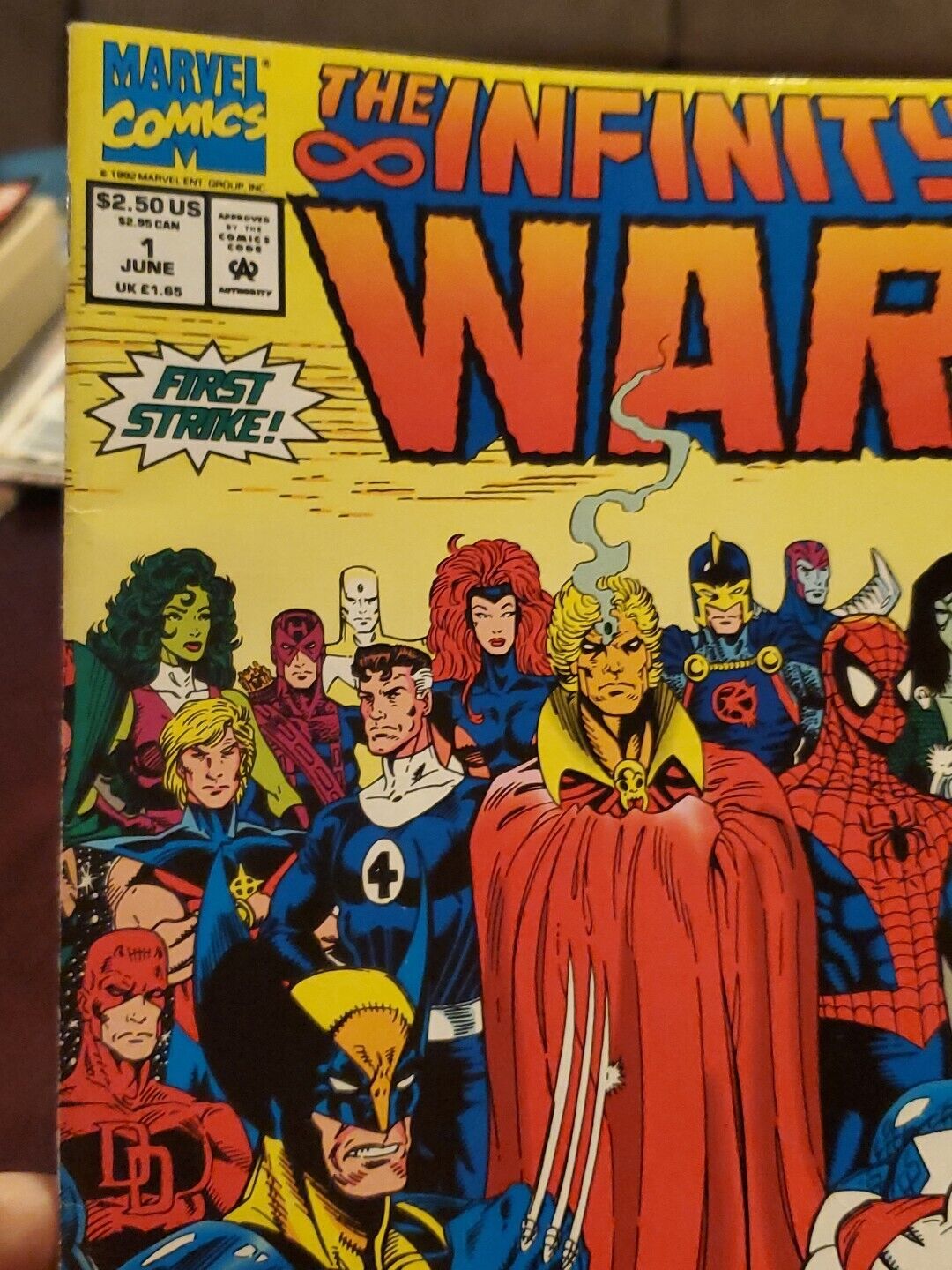 marvel comic books the infinity war