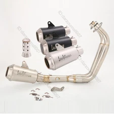 Slip On For Yamaha YZF R7 MT07 2022 2023 Full System Exhaust Muffler Header Pipe
