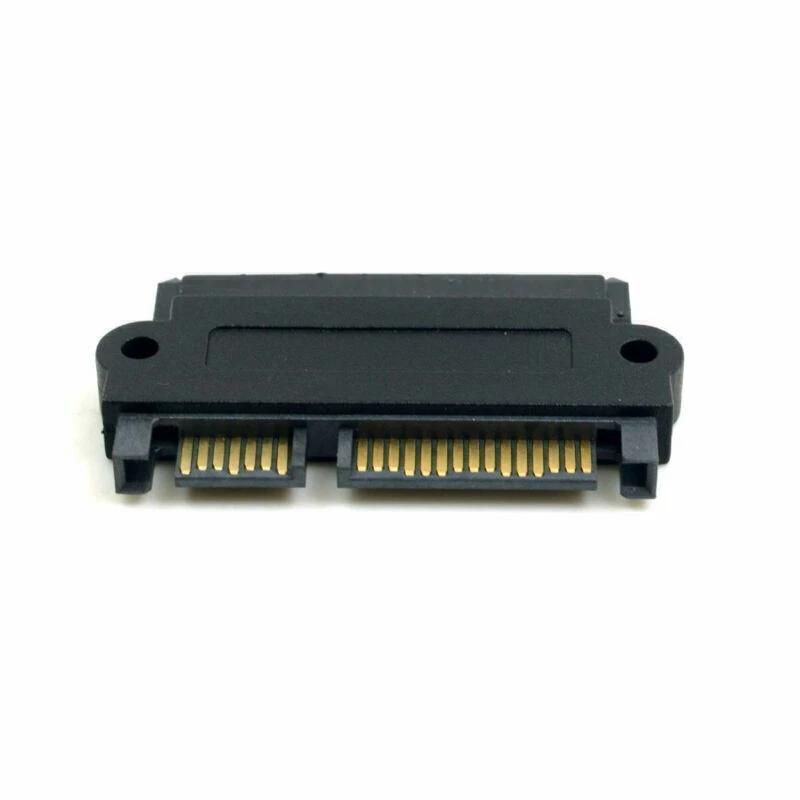 CY SFF-8482 SAS Adattatore raid disco rigido SATA 22 pin a 7 pin + 15 pin 15P - Immagine 3 di 4