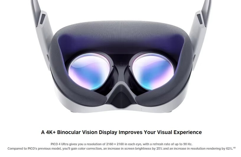 PICO 4 Ultra 4K MR VR Streaming Game Glasses ALL-IN-ONE PICO 4 Ultra 4K MR VR Streaming Game Glasses ALL-IN-ONE
