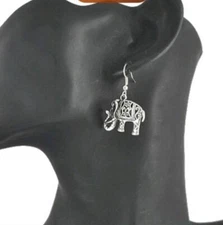 elephant earrings Thailand fashion for women