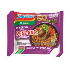 Indomie Mi Instan Goreng Rendang JUMBO (4.6oz) 120 gr x 5 pcs