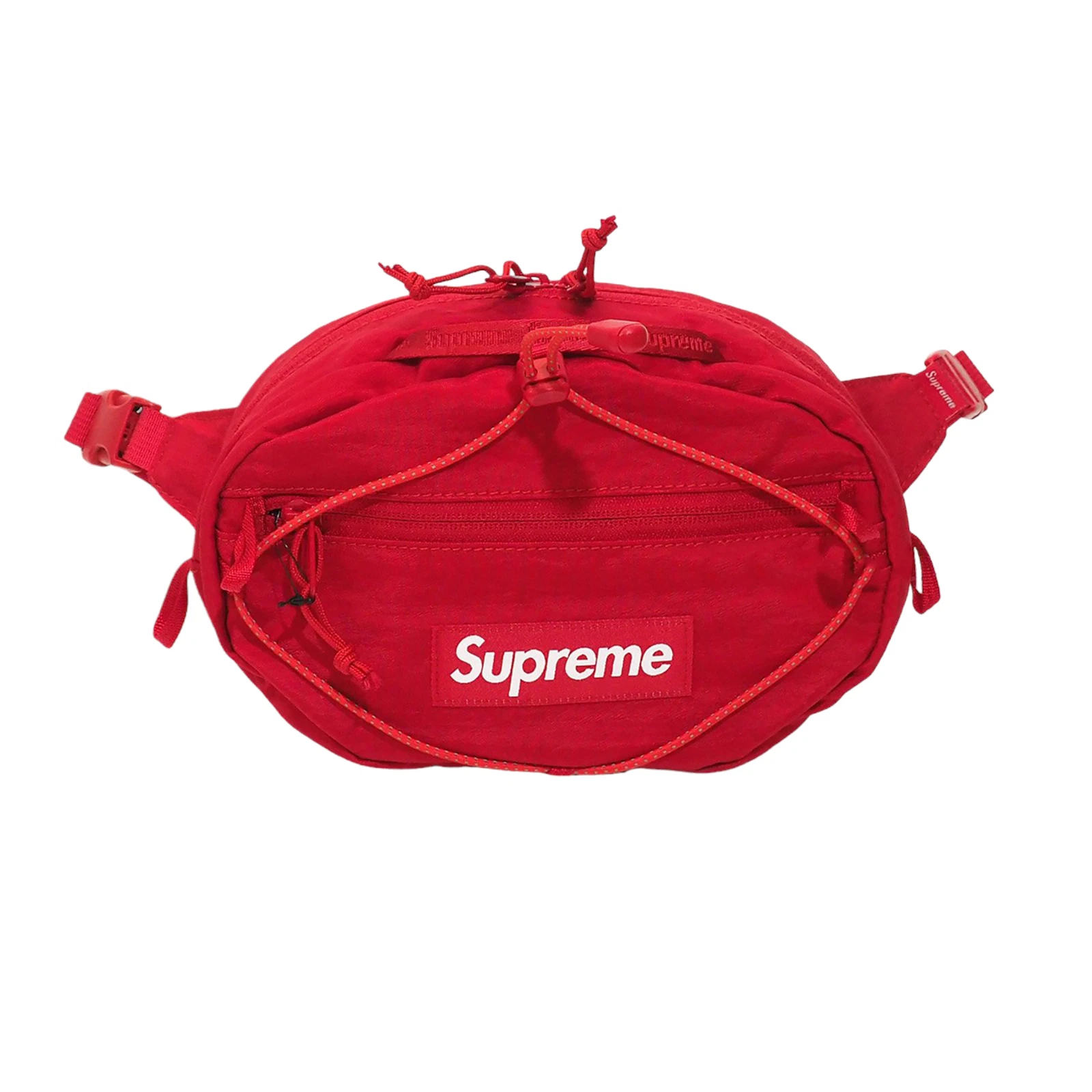 Sac taille Supreme FW20 rouge foncé