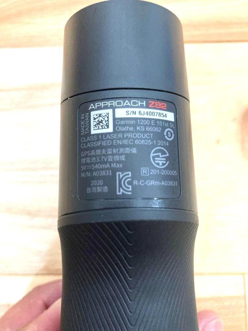 Flagship model Garmin Z-82 Rangefinder Approach Z82 Black