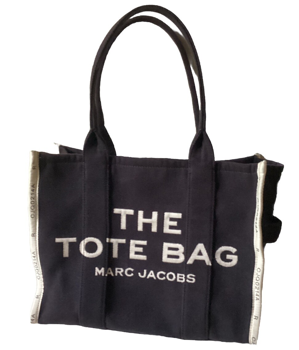 Marc Jacobs The Jacquard Large Tote In Black Excellent Condition