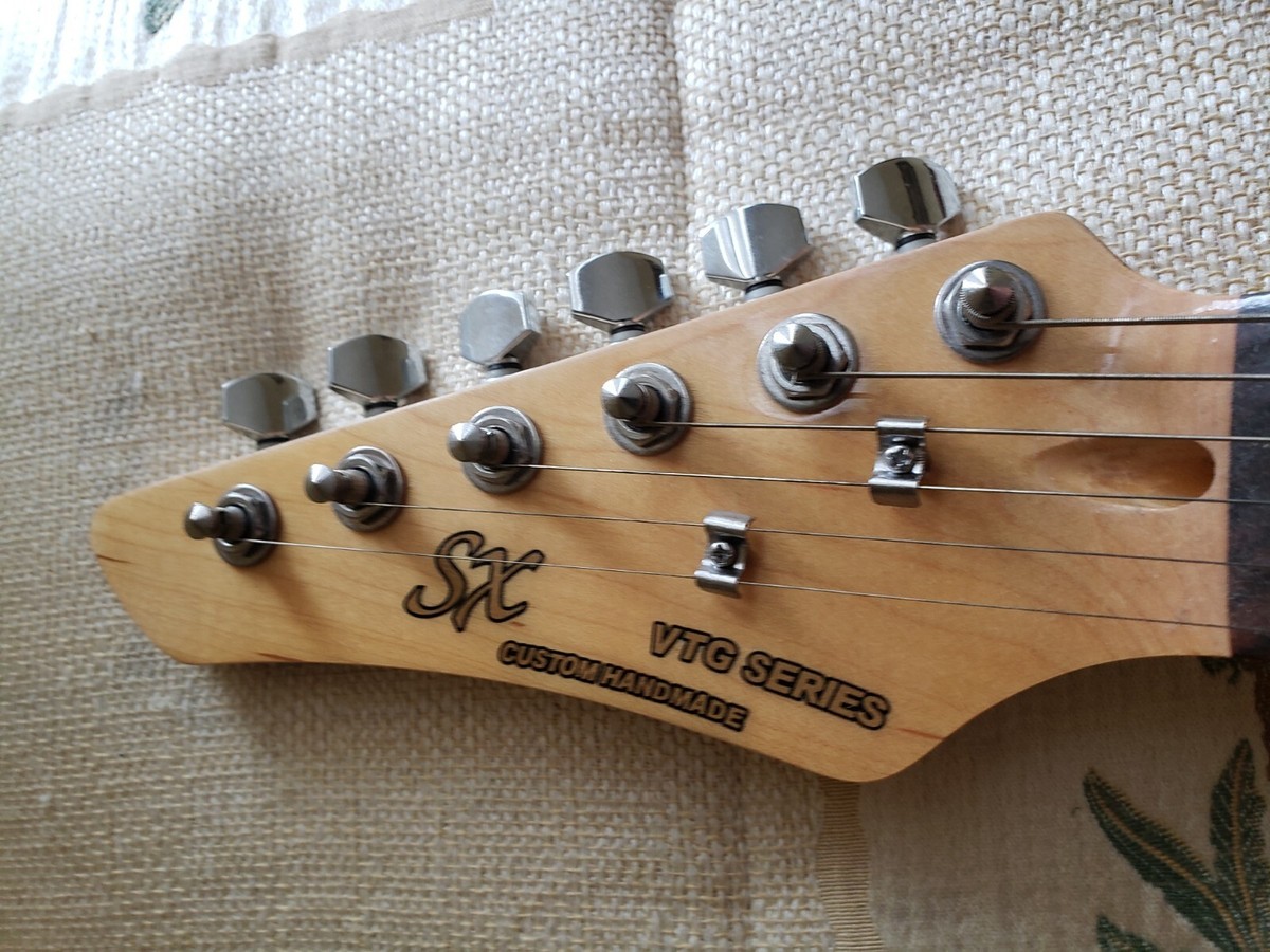 SX Vintage Series Strat-style Electric Guitar, Left Handed SX Vintage Series Strat-style Electric Guitar, Left Handed