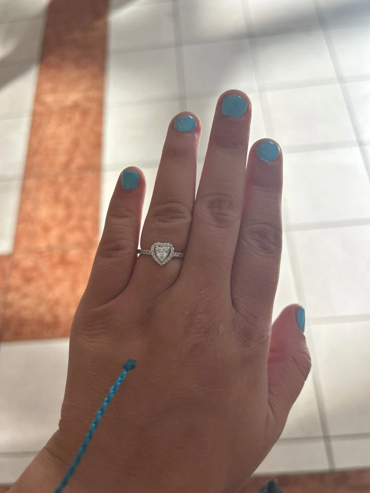 pandora 心形戒指 尺寸 5 — 第 2/2 张图片