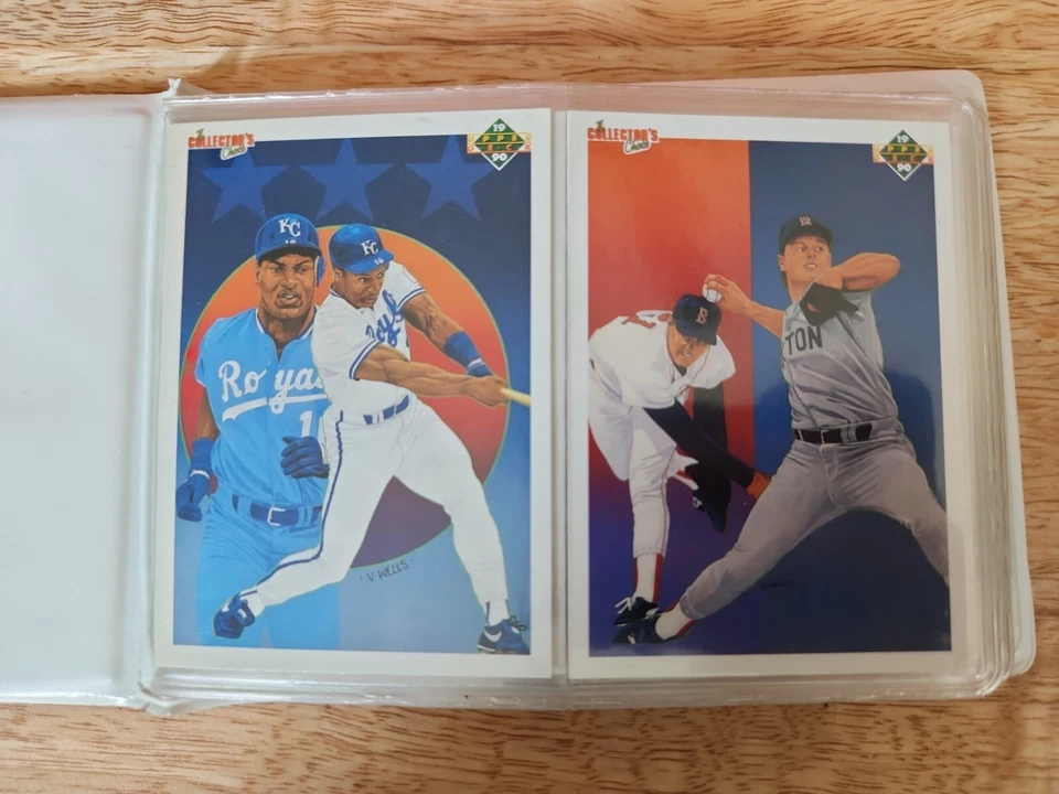 Álbum de coleccionistas de tarjetas de béisbol MLB de colección + juego de tarjetas (ofertas aceptadas) Foto 2 de 4