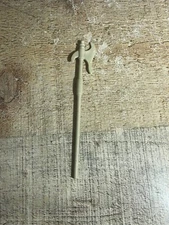 vintage 1981 MOTU Castle Grayskull Weapon HALBERD part accessory tan 1452