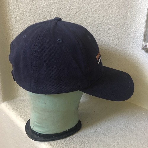 SPORTFISHING FINANCIAL GROUP BLUE BASEBALL CAP HAT NEW WITHOUT TAGS - Picture 2 of 2