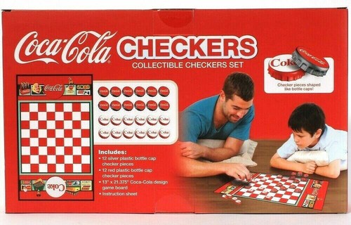 Coca-Cola Checkers Collectible Set from Masterpiece - New / Sealed - Picture 2 of 2