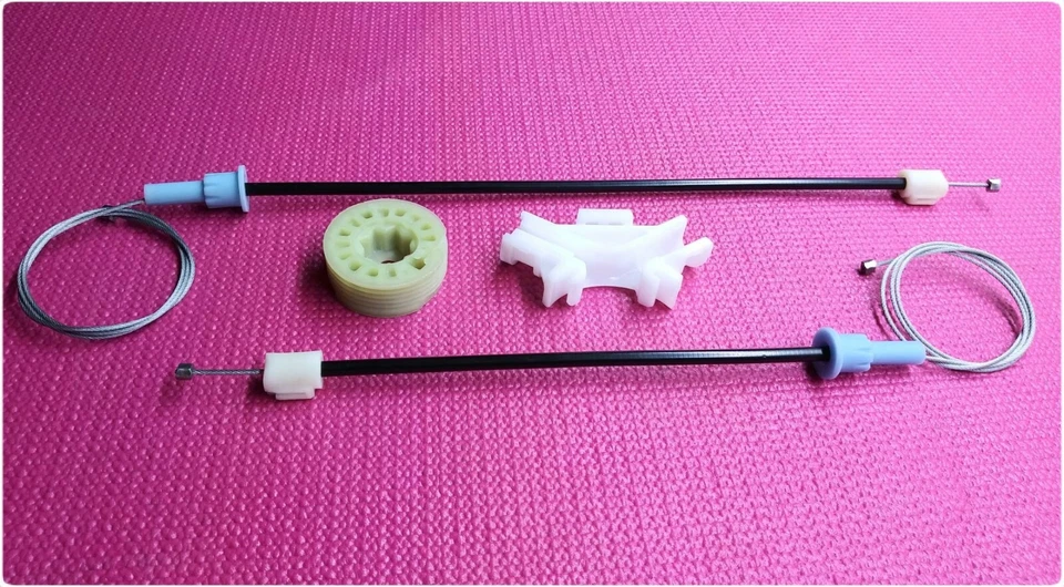 Kit de reparación de regulador de ventana Honda S2000 2000-09 para delantero izquierdo Foto 3 de 4