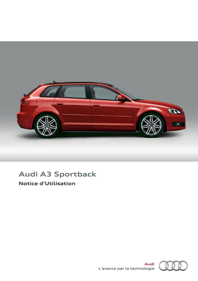 Audi A3 Sportback 2008-2012 Español Manual de instrucciones - Imagen 2 de 4