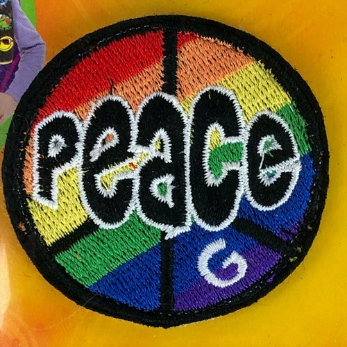 New 2 Patches from GUTZY GEAR Series 1 "Feelin' Good" & "Peace" 2 Ct Item #00112 - Picture 2 of 6