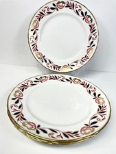 Set of 4 10 5/8" Royal Chelsea China Dynasty Dinner Plates