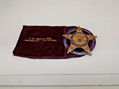 Obsolete Prince Georges Co MD 1993 Presidential Inauguration Badge Clinton #168