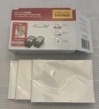 Lot Of 3 Canon Photo Paper Glossy; 4”x6", 50 sheets in each lot; 150 Sheets tota