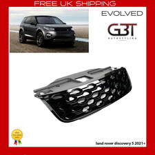 Front Grille For Land Rover Discovery 5 Grille All Black 2021+ Dynamic Style UK