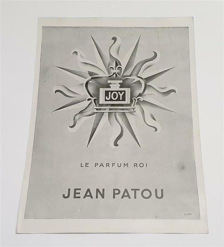 JEAN PATOU Joy, le Parfum Roi, 1948 Vintage Perfume Advert