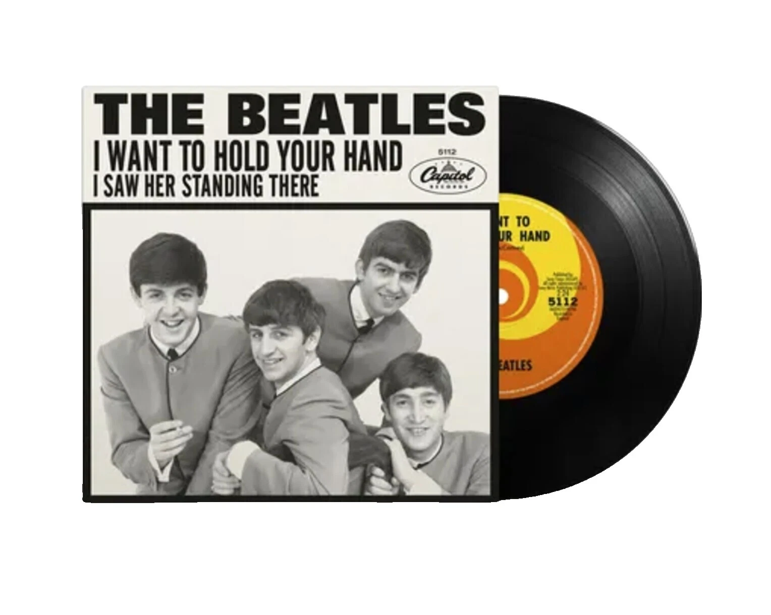 The Beatles Rock Single Vinyl Records
