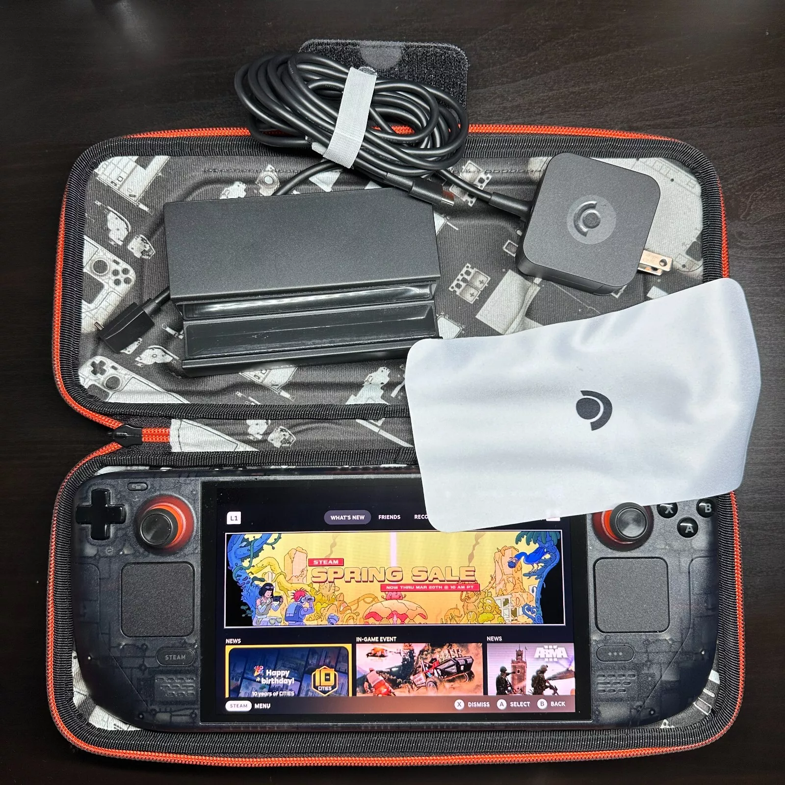 Steam Deck OLED 1TB ＋純正ドッキングステーション付き Amazon.com: Valve Index VALVE Steam Deck OLED 1TB SSD + 16GB