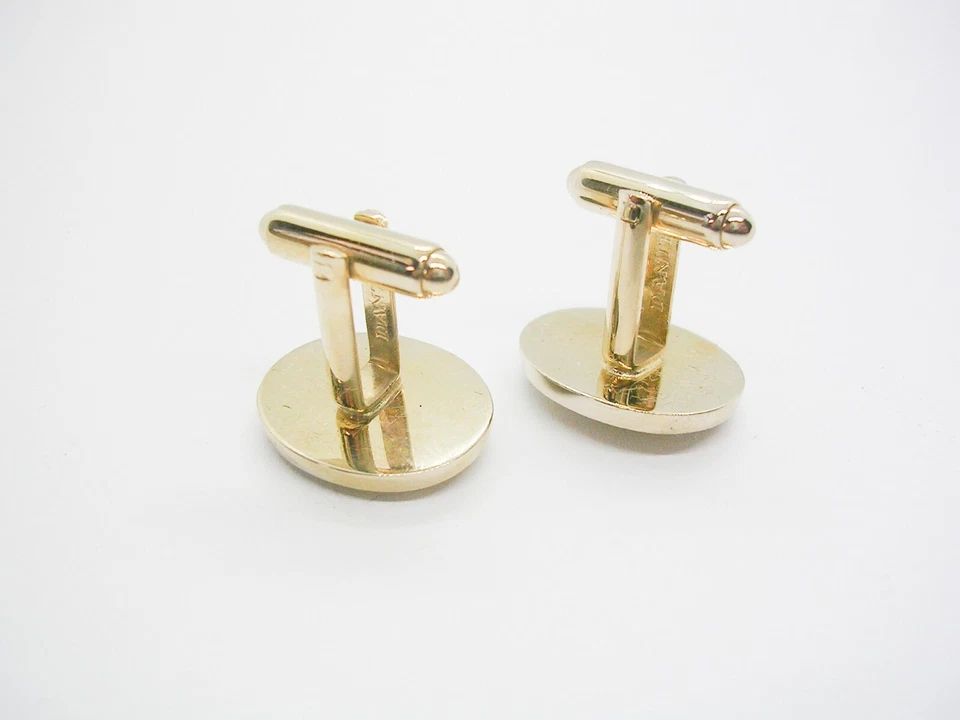 Vintage Cuff Links Tie Pin Set DANTE Cuff Links with matching Tie Tack - Image 4 of 4