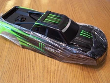 Fits Traxxas 1/10 WIDE-MAXX Monster Energy Green Black Body Clip Less 89086-4