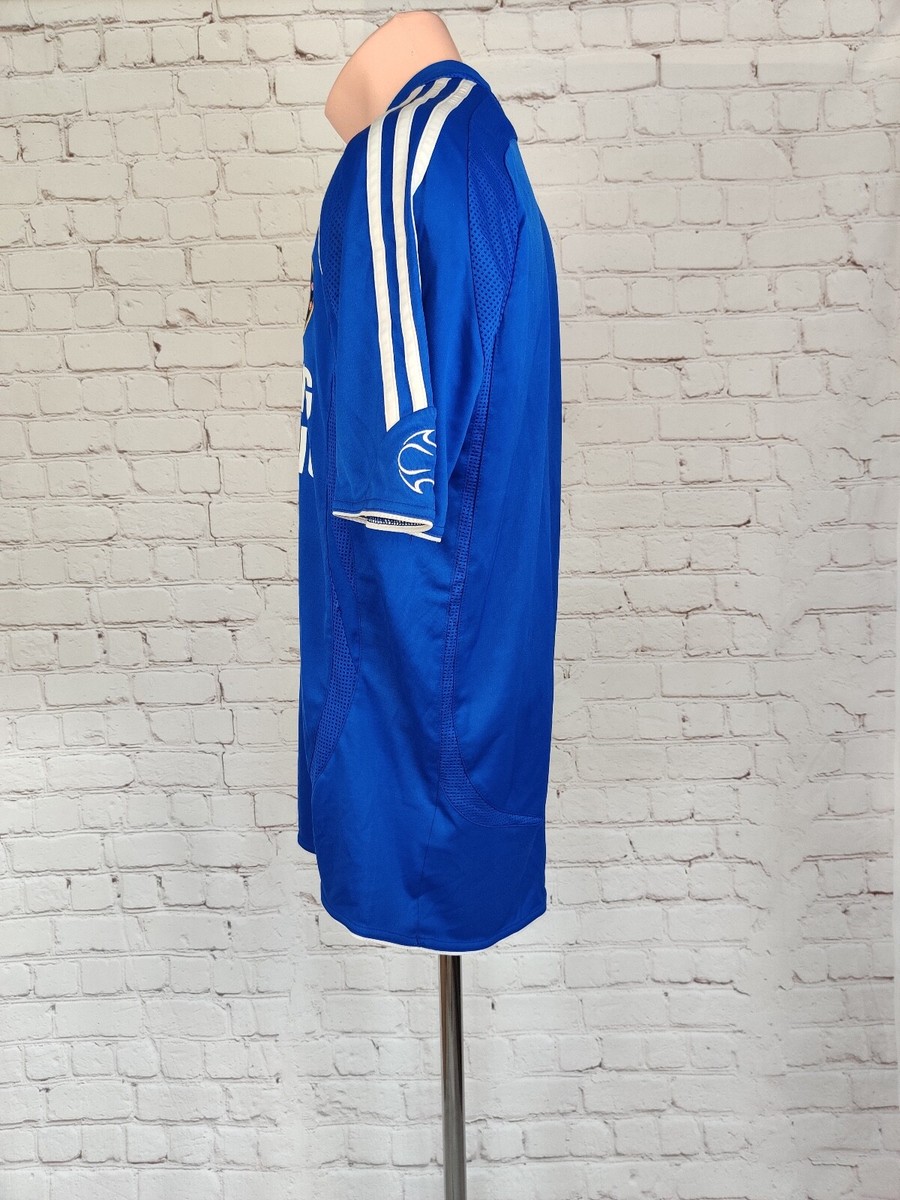 Chelsea adidas サッカーシャツ 青 Football shirt soccer FC Chelsea Blue Home 2006/2007/2008