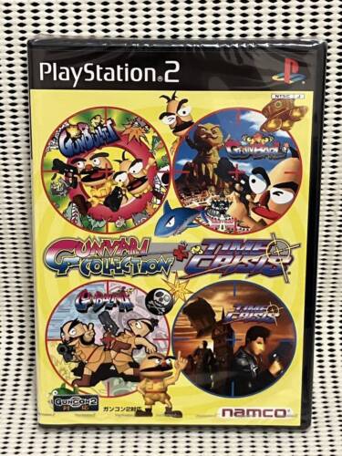 NEW PS2 Ganbari Collection + Time Crisis Japan ver. NTSC-J PlayStation 2 Sealed