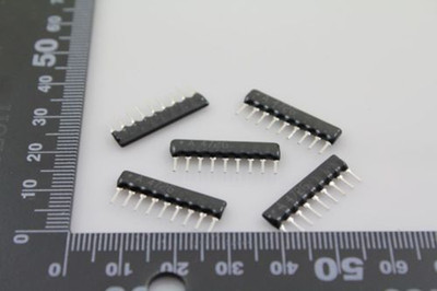 10pcs Commoned Resistor Network 4k7 Ohm 4k7 R 9 PIN ±2% A09-472 | eBay