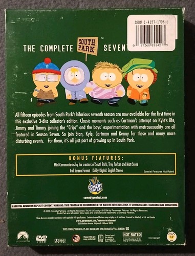 South Park - The Complete Seventh Season - DVD 3 Disc Set - Imagen 2 de 12