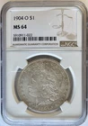 1904-O New Orleans Morgan Silver Dollar NGC MS64